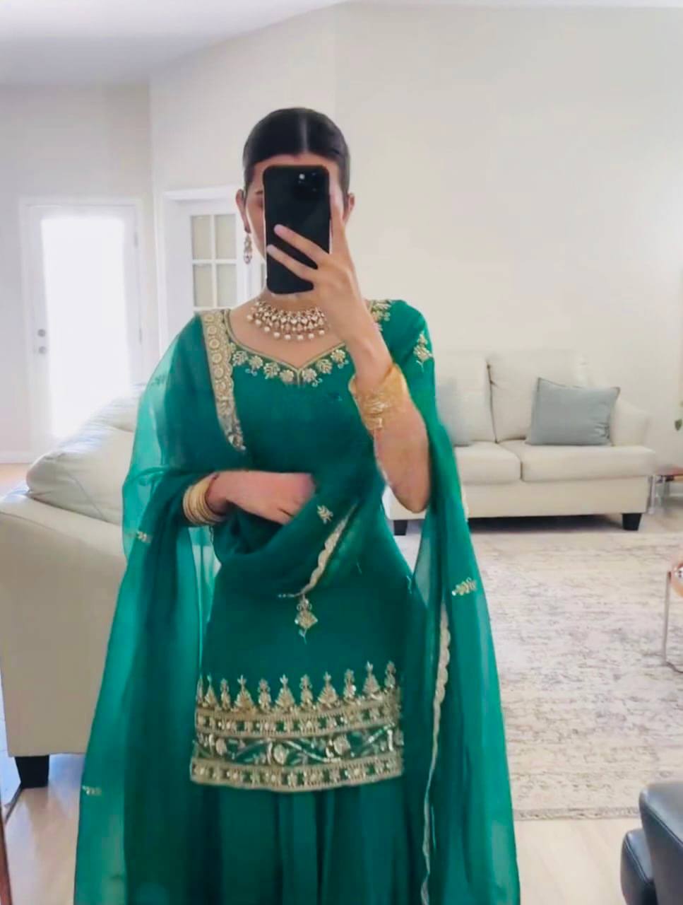 Premium Party Wear Top, Lehenga & Dupatta