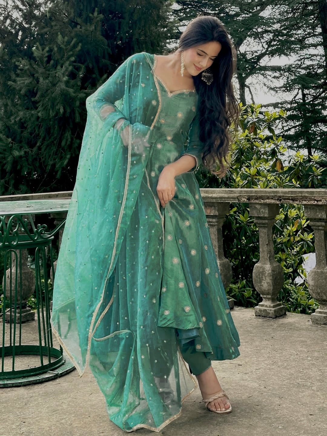 Presenting Our New Designer Anarkali Suit in a Stunning Fancy Style-NF-1251