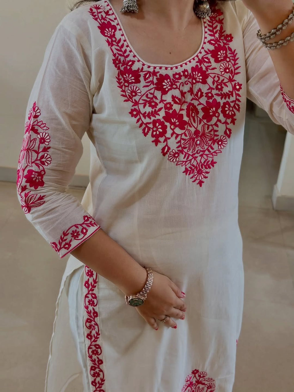 Elegant Heavy Embroidery Suit with Dupatta