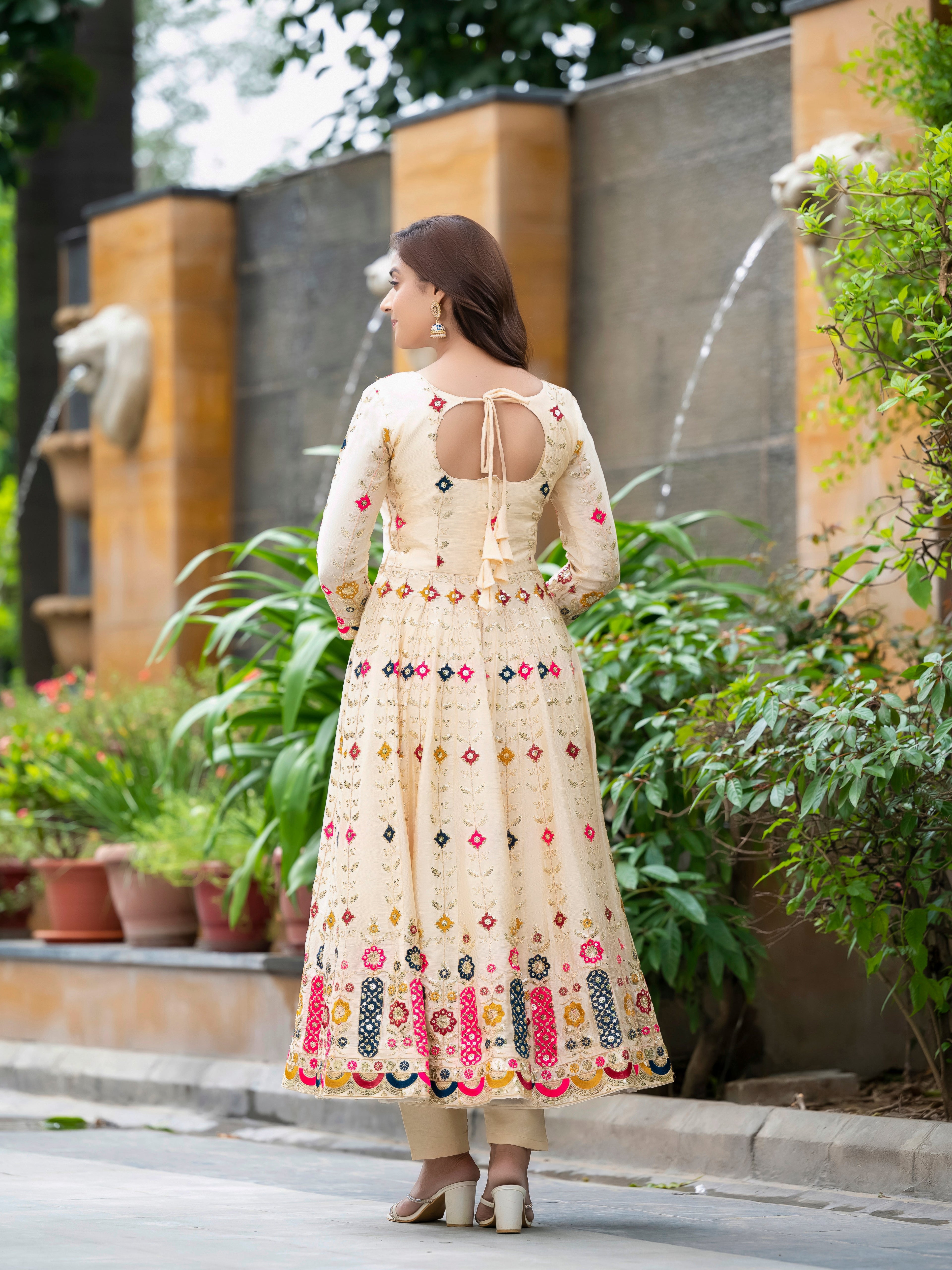 Premium Alia Cut Anarkali Suit with Dupatta – Luxury Party Wear