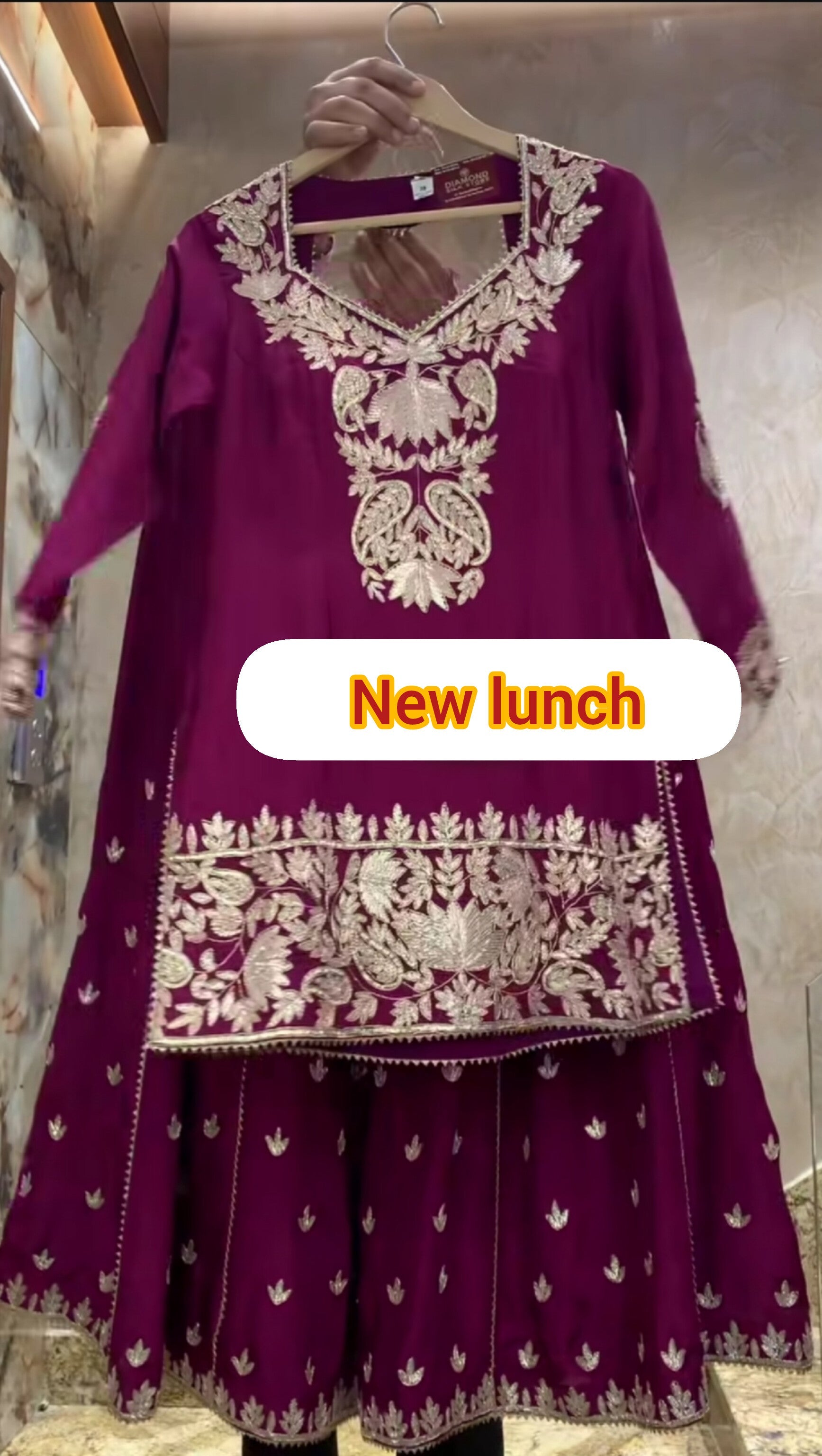 Premium Heavy Chinnon Silk Embroidered Top Plazzo Dupatta Set ND-5039