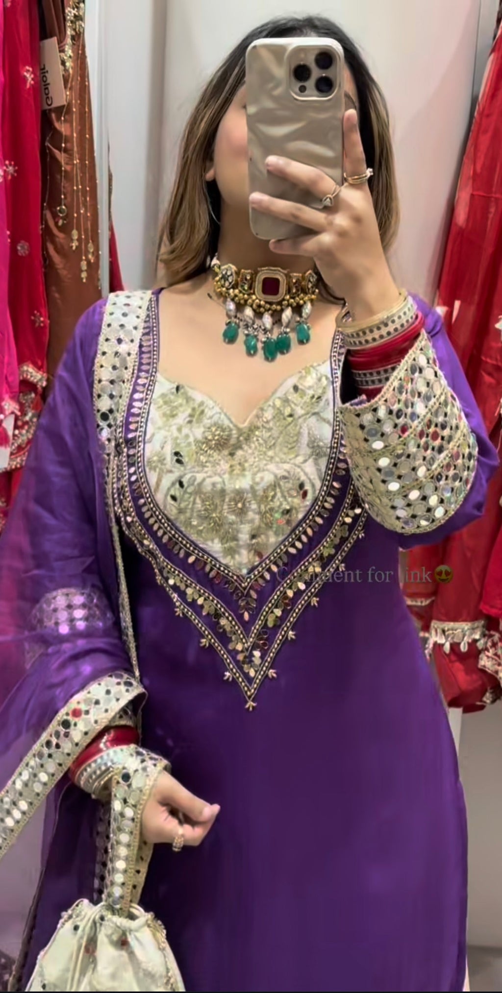 Bandagi Designer 3 Piece Plazzo Set