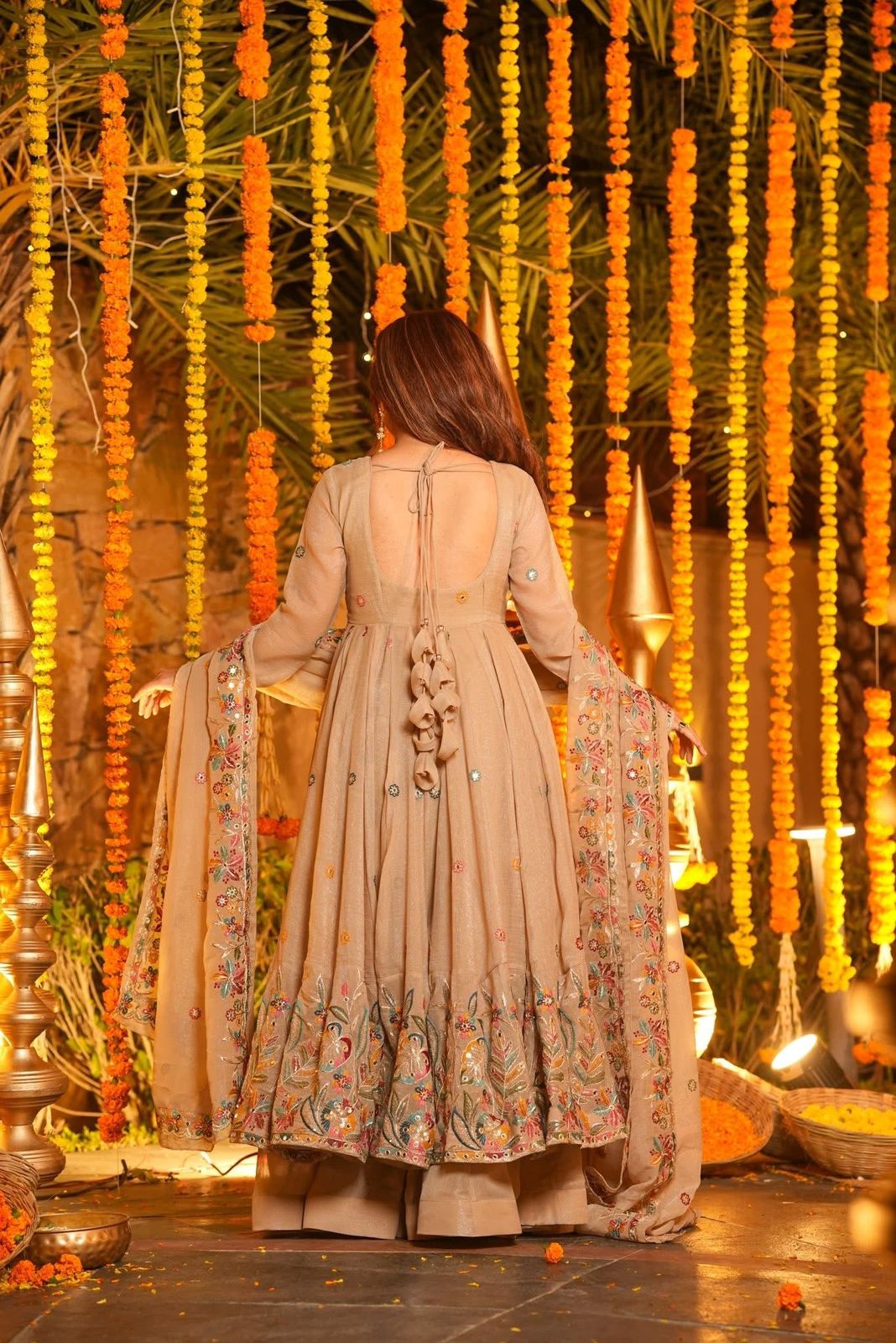 Trendy Mastani Floral Anarkali Suit Set