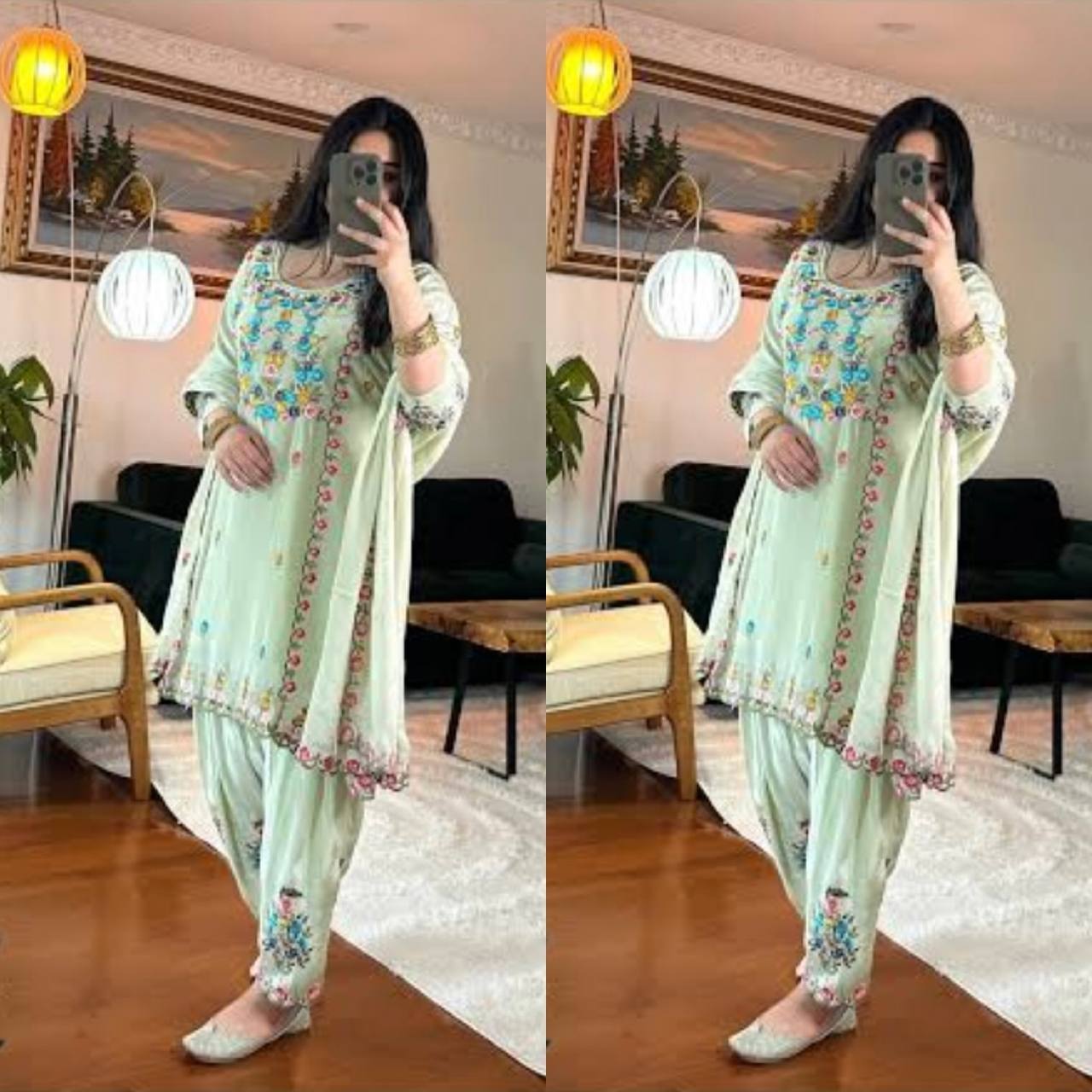 Premium Chinnon Silk Party Wear Collection